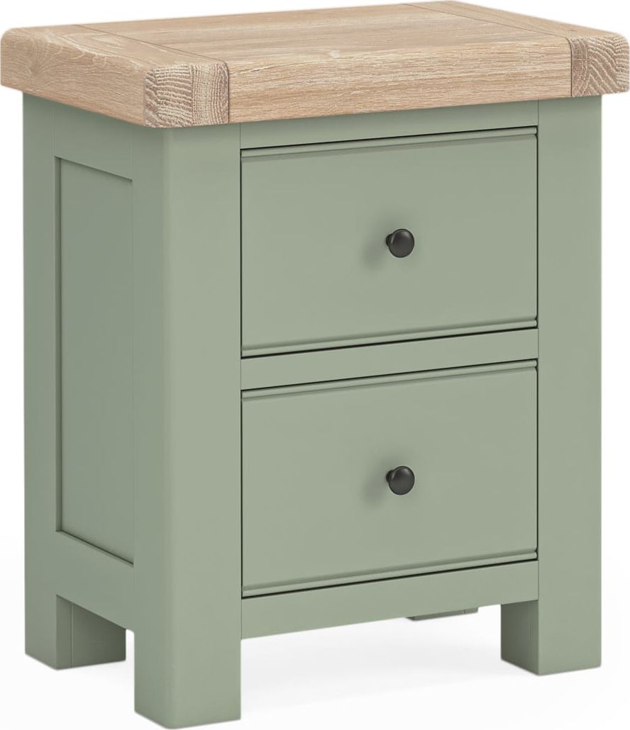 Salcombe Sage Bedside – Pine & Oak Warehouse