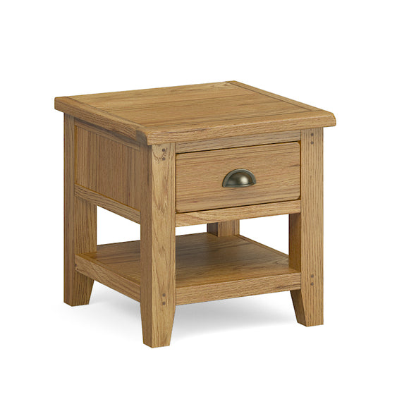Burlingham Lamp Table with Drawer