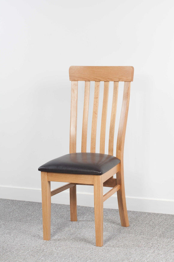 Devonshire Oak Curved Back Dining Chair