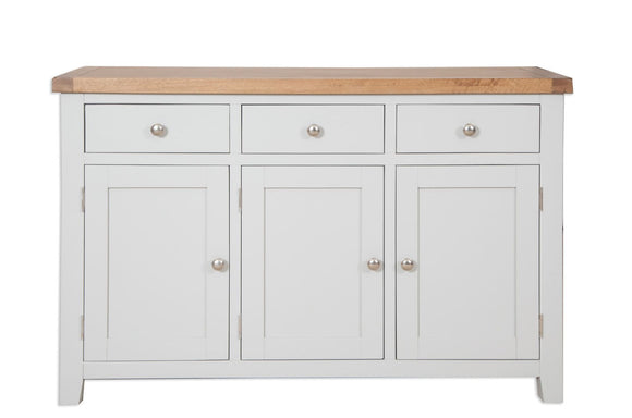 Canberra Painted Triple Sideboard - Grey
