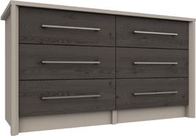 Nevada 3 Drawer Double Chest