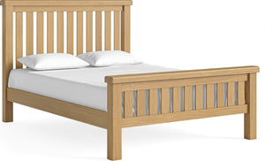 Normandy 4'6" Slatted Bed