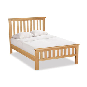 Manor Oak Lite Double [4'6"] Bed