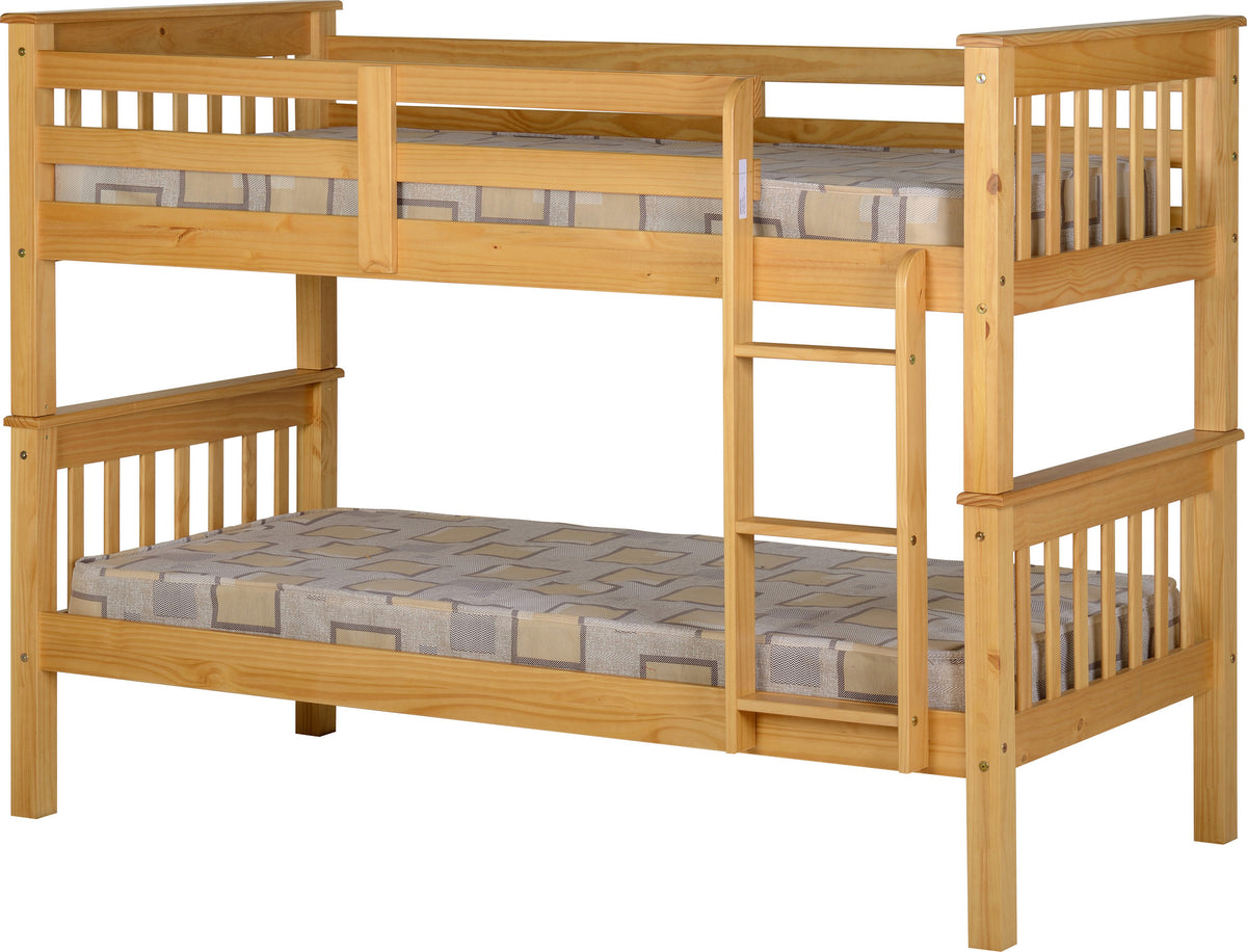 Double decker hot sale wooden cot