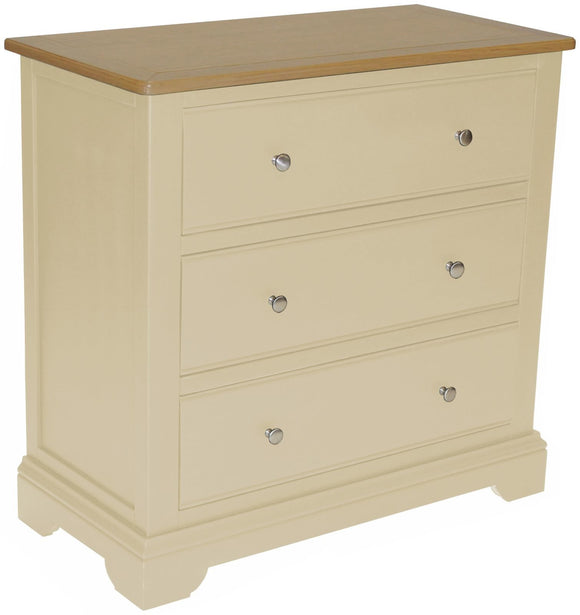 Harmony Oak 3 Drawer Chest of Drawers
