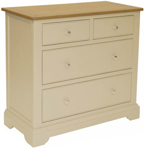Harmony Oak 2 over 2 Chest of Drawers