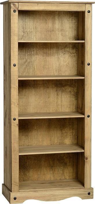 Corona Mexican Pine Large Bookcase