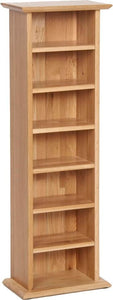 Moderna Oak Cd/Dvd Rack