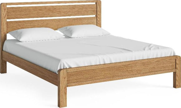 Oslo Oak 6' Slatted Bedframe