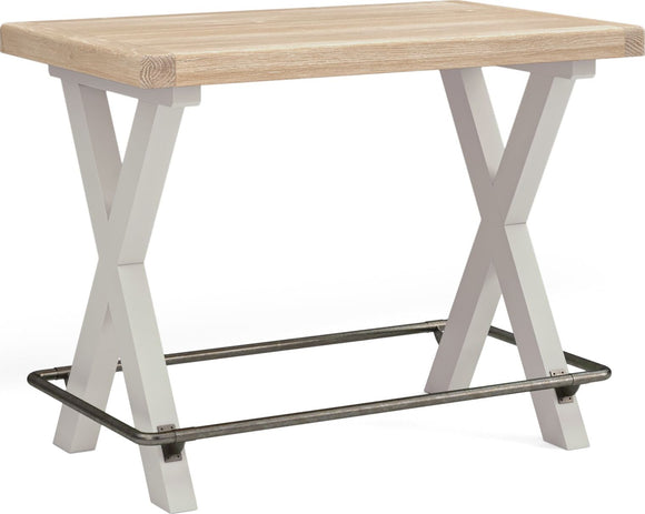 Salcombe Stone Grey Bar Table