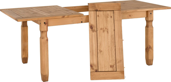 Corona Mexican Pine Extending Dining Table