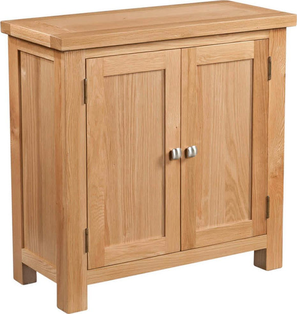 Devonshire Oak Lite 2 Door Cabinet