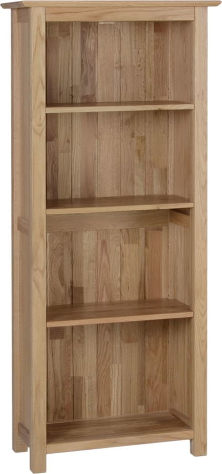 Moderna Oak 5' Narrow Bookcase