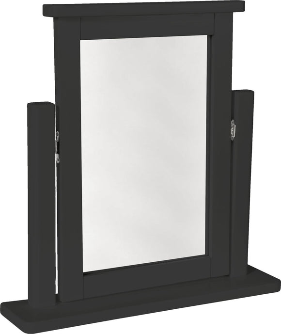 Henley Dressing Table Mirror-Charcoal