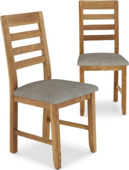Oslo Oak Dining Chair - Linen