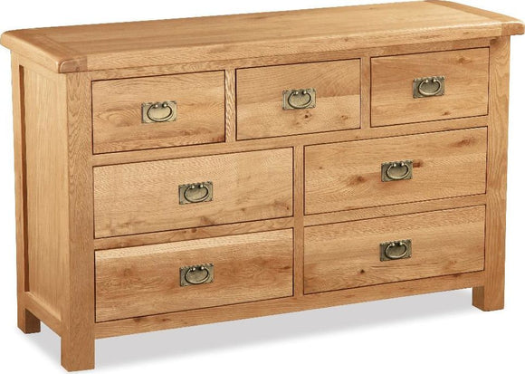 Manor Oak Chest 3 Over 4