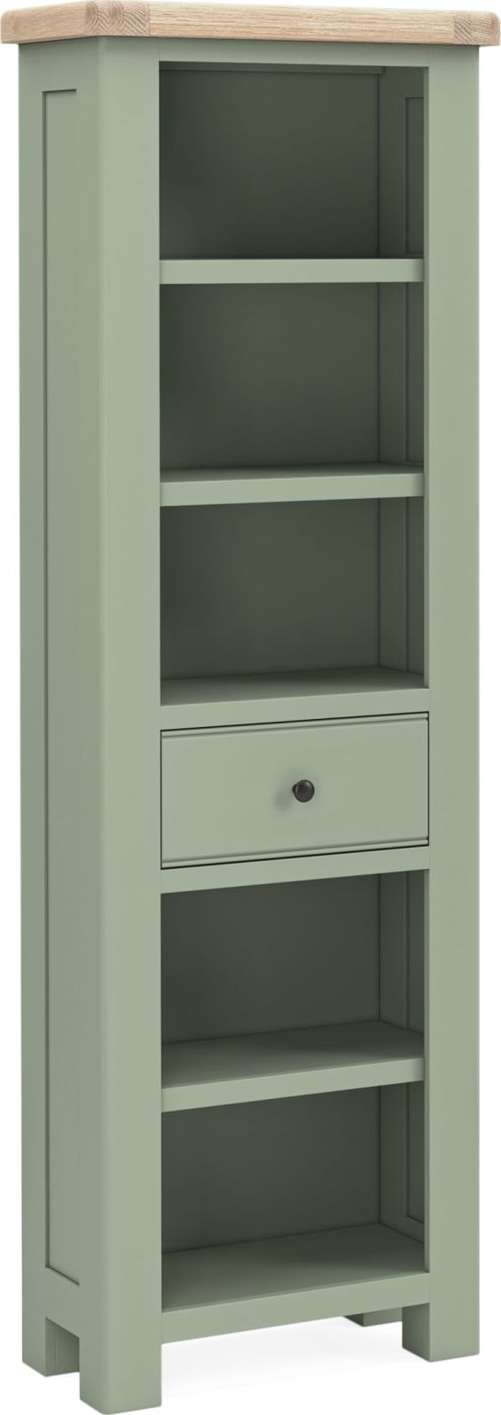 Salcombe Sage Slim Bookcase