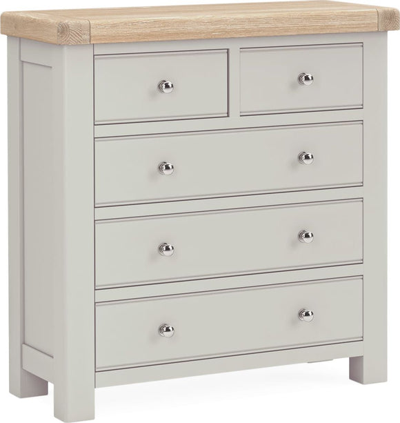 Salcombe Stone Grey 2 + 3 Drawer Chest