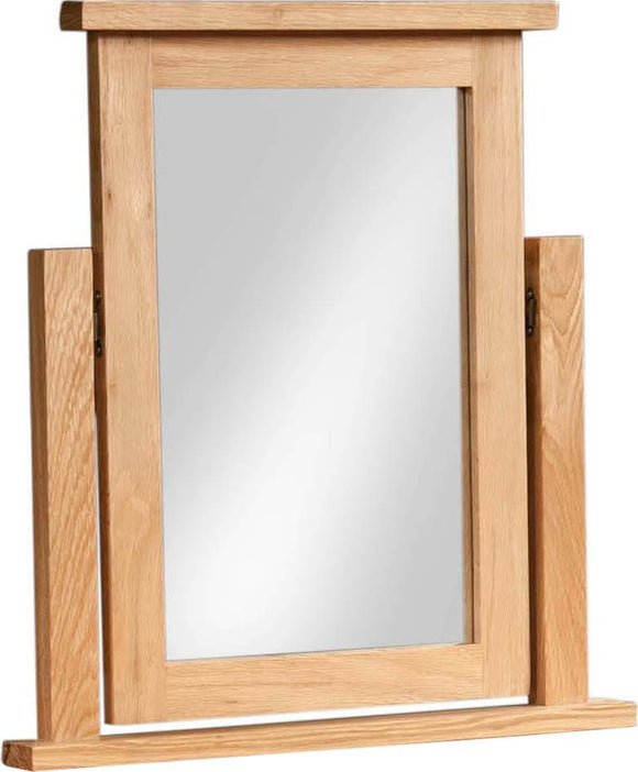 Devonshire Oak Lite Dressing Table Mirror