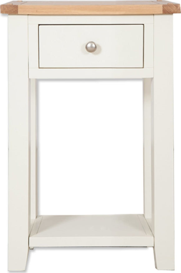 Canberra Ivory 1 Drawer Console Table
