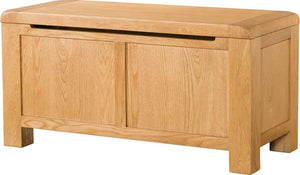 Avebury Oak Blanket Box