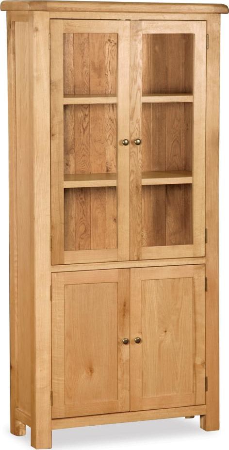 Manor Oak Display Cabinet