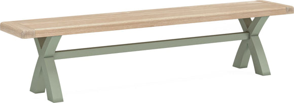 Salcombe Sage Cross Bench