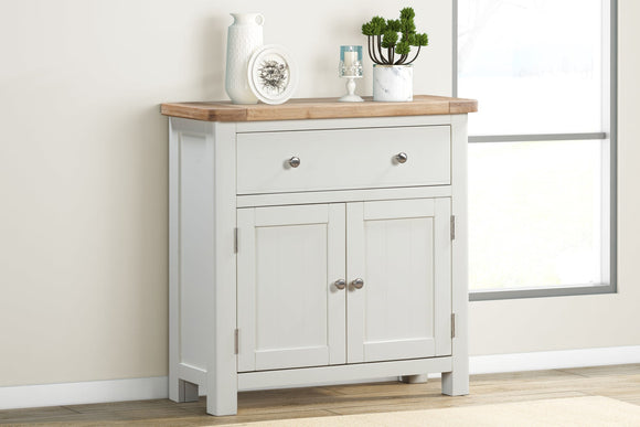 Foxington Painted Compact Sideboard 1 Drawer 2 Doors