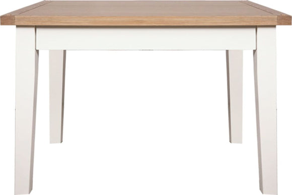 Canberra White 90x90cm Dining Table