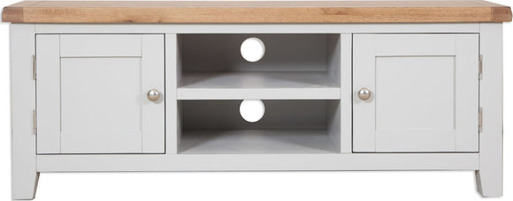 Canberra Grey Plasma Tv Cabinet