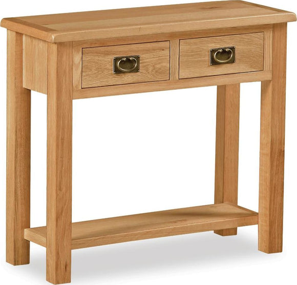 Manor Oak Lite Console Table