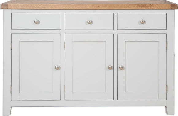 Canberra Grey 3 Door Sideboard