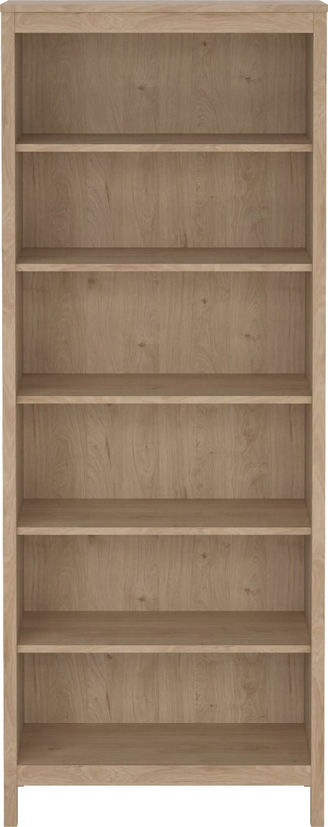Barcelona Bookcase in Jackson Hickory Oak – Pine & Oak Warehouse
