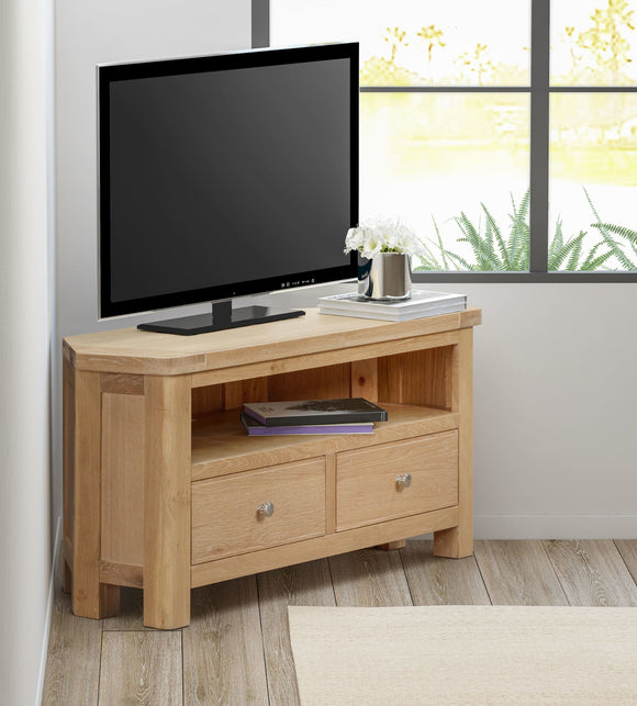 Foxington Oak Corner TV Unit