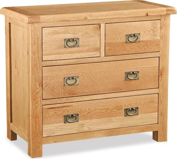 Manor Oak Chest 2 Over 2