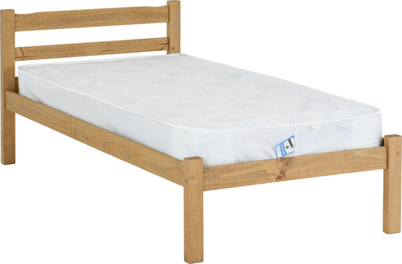 Santiago 3' Bed - Natural Wax