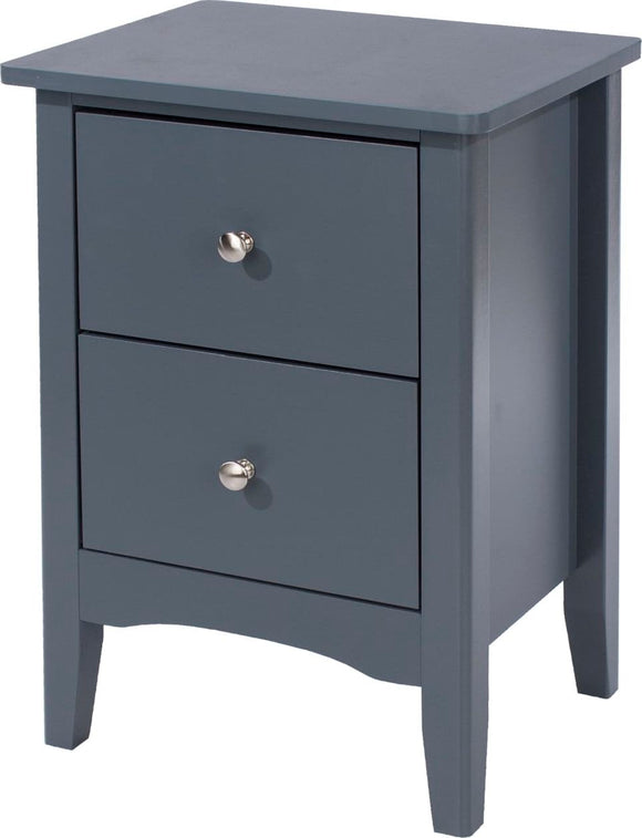 Como Bedside Cabinet - Blue