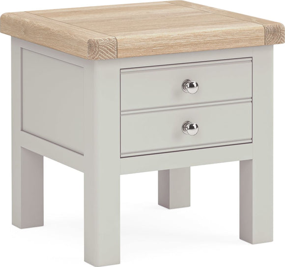 Salcombe Stone Grey Lamp Table