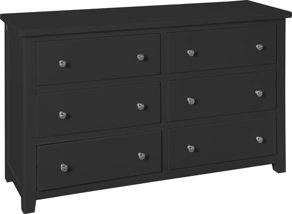 Henley 6 Drawer Chest-Charcoal