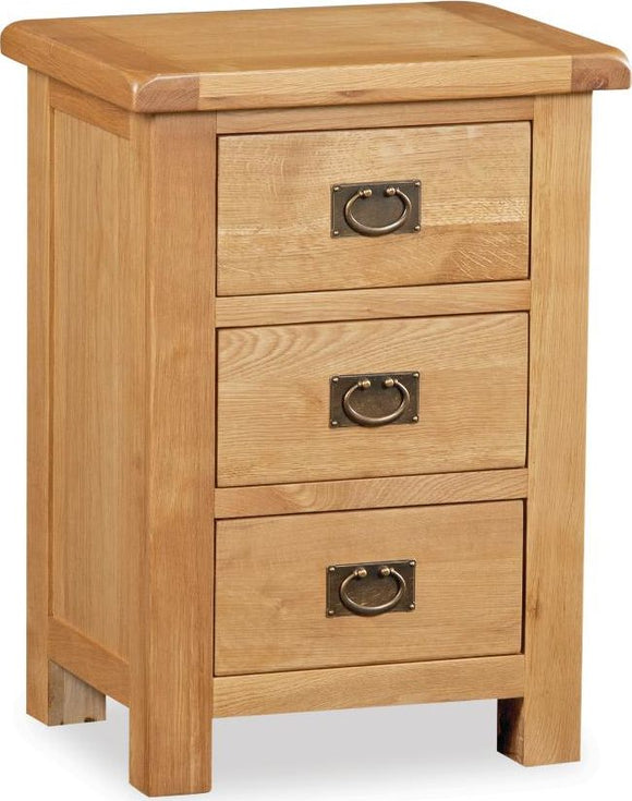 Manor Oak Wide Bedside