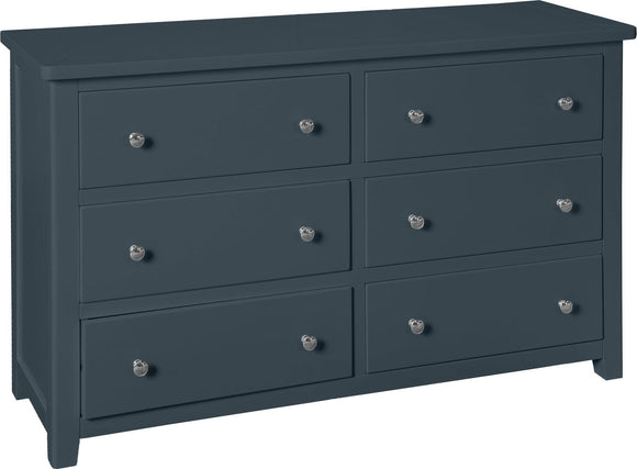 Henley 6 Drawer Chest-Blue