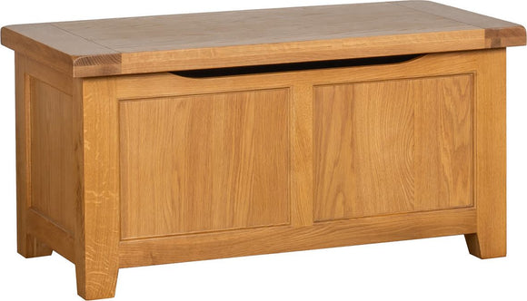 Somerford Oak Blanket Box