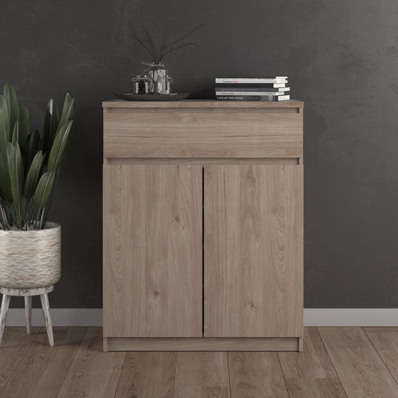 Naia Sideboard 1 Drawer 2 Doors in Jackson Hickory Oak