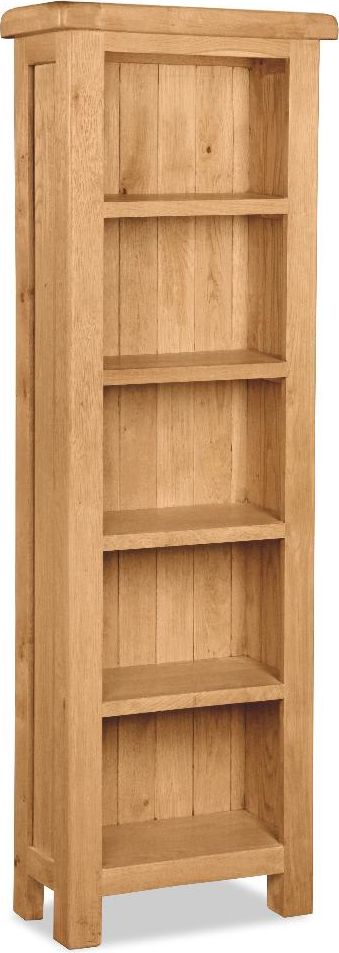 Manor Oak Slim Bookcase