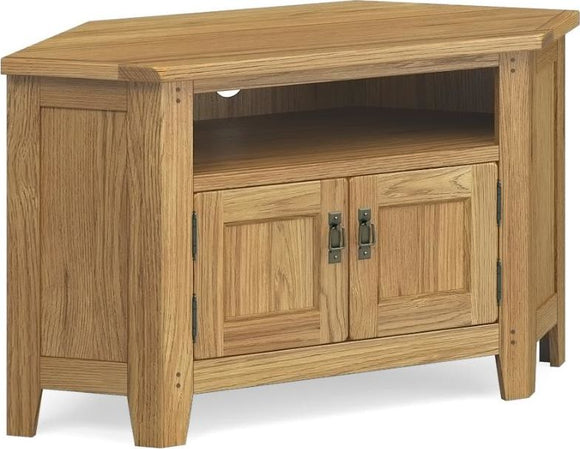 Burlingham Corner TV Unit With Door