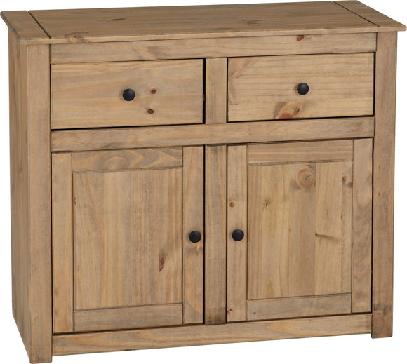 Santiago 2 Door 2 Drawer Sideboard - Natural Wax