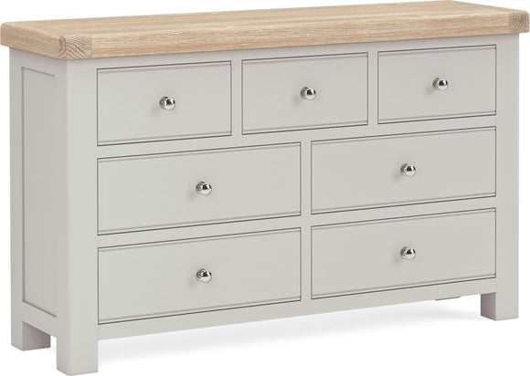 Salcombe Stone Grey 3 + 4 Drawer Chest
