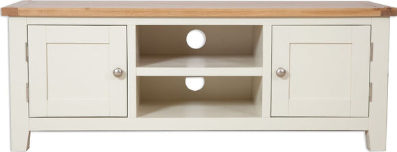 Canberra Ivory Plasma TV Cabinet