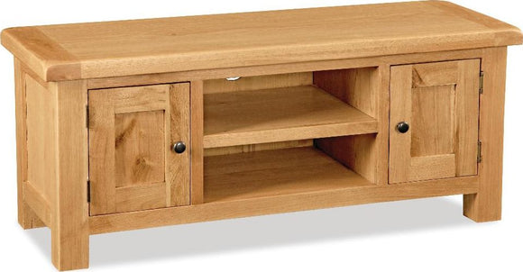 Manor Oak Large Media Stand