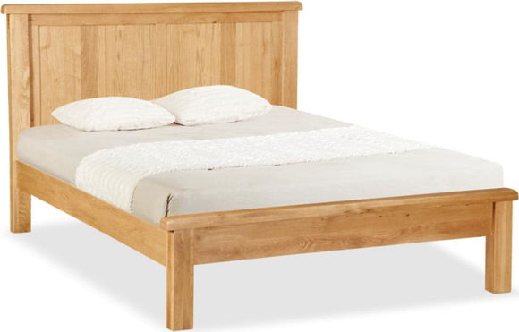 Manor Oak Bed 5' Panelled
